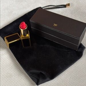 Tom Ford Lipstick in Coral with Black and Gold Case